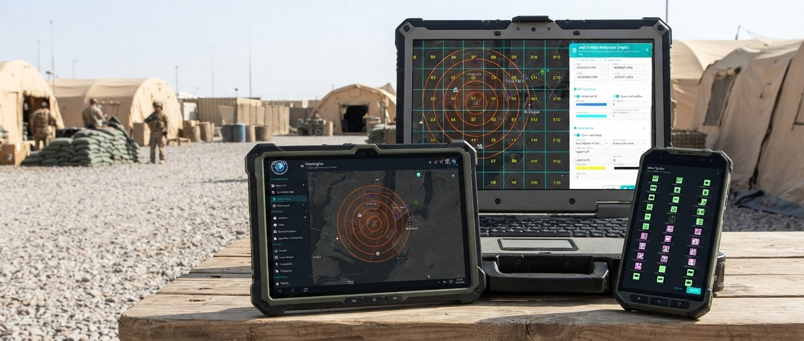 Tactical Command on One Map